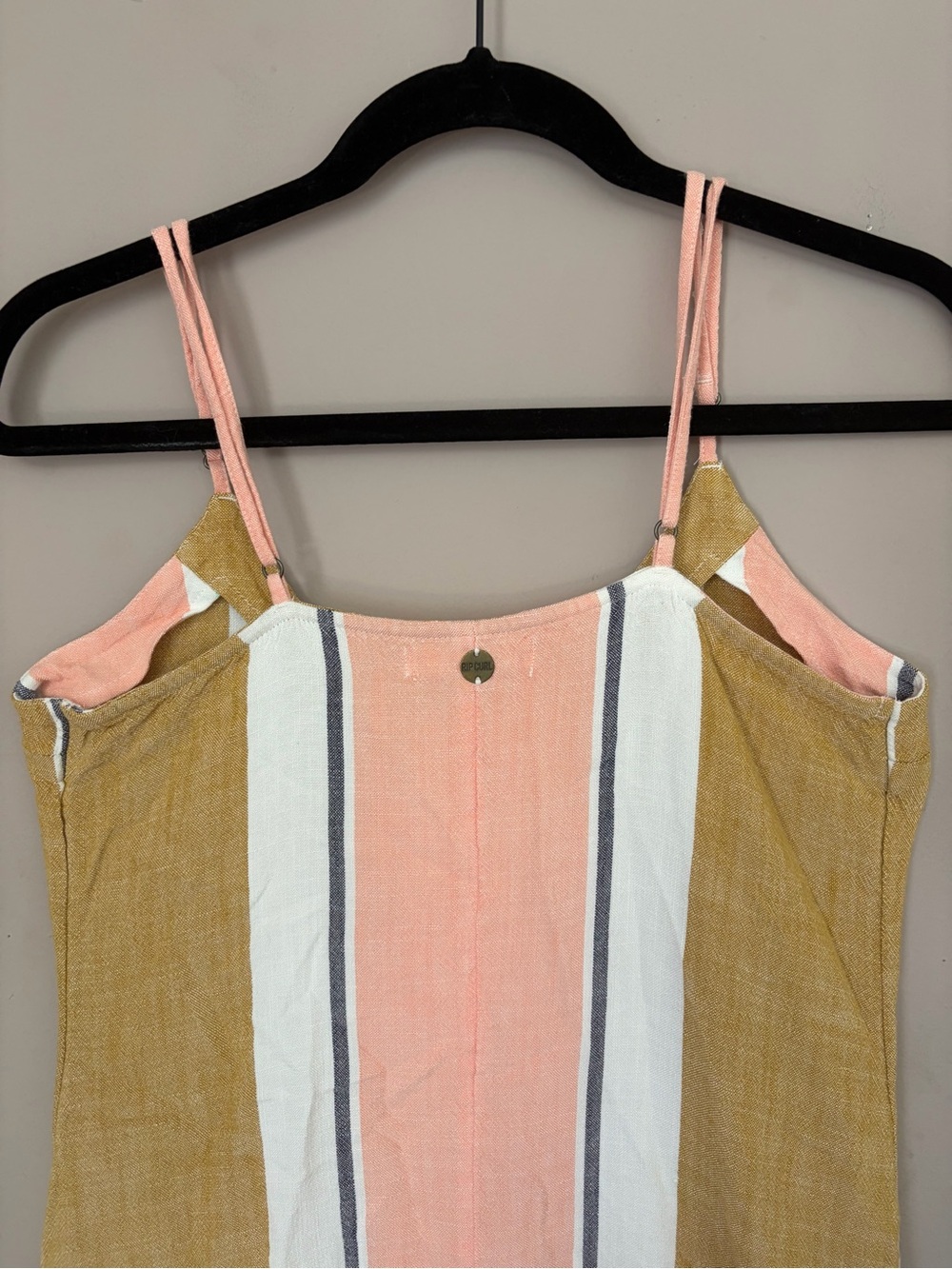 Rip Curl Striped Spaghetti Strap Mini Sundress Size Medium - Picture 5 of 10